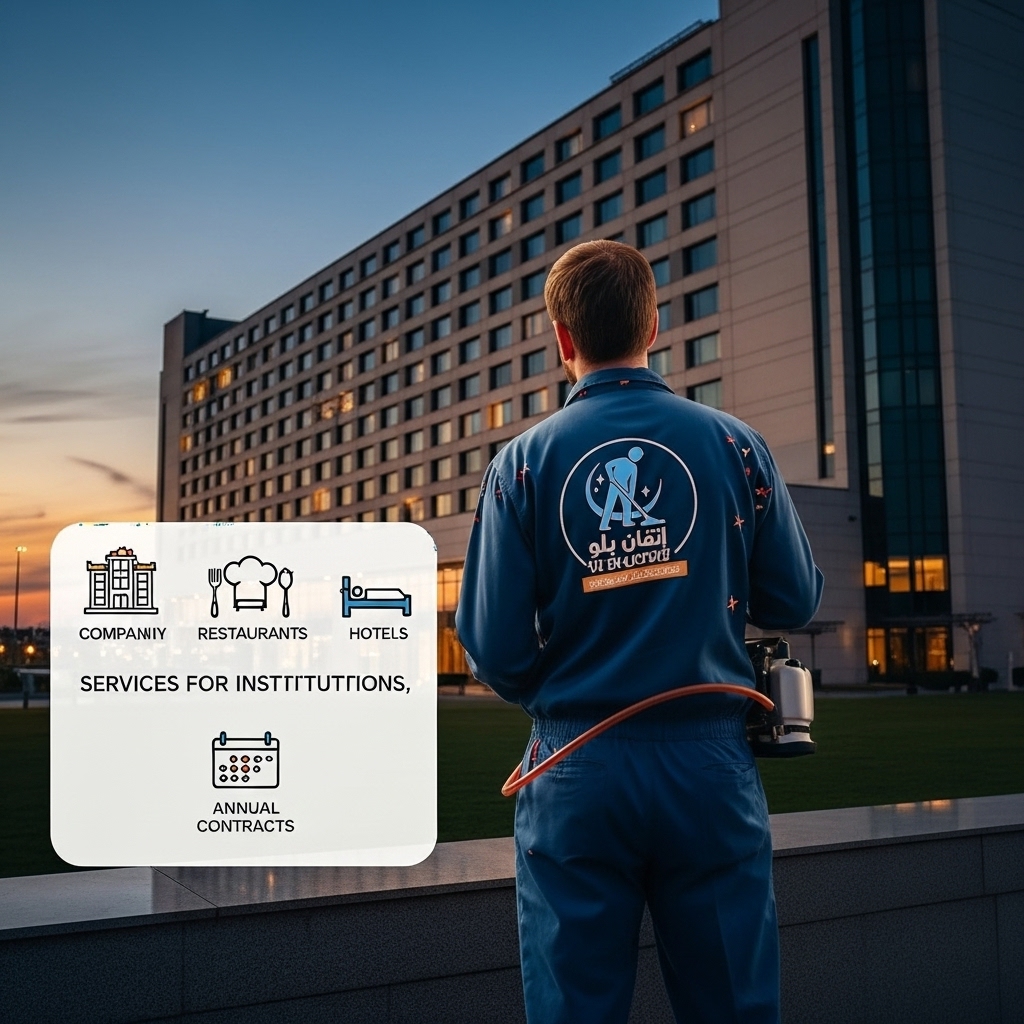 فريق متخصص في مكافحة الحشرات